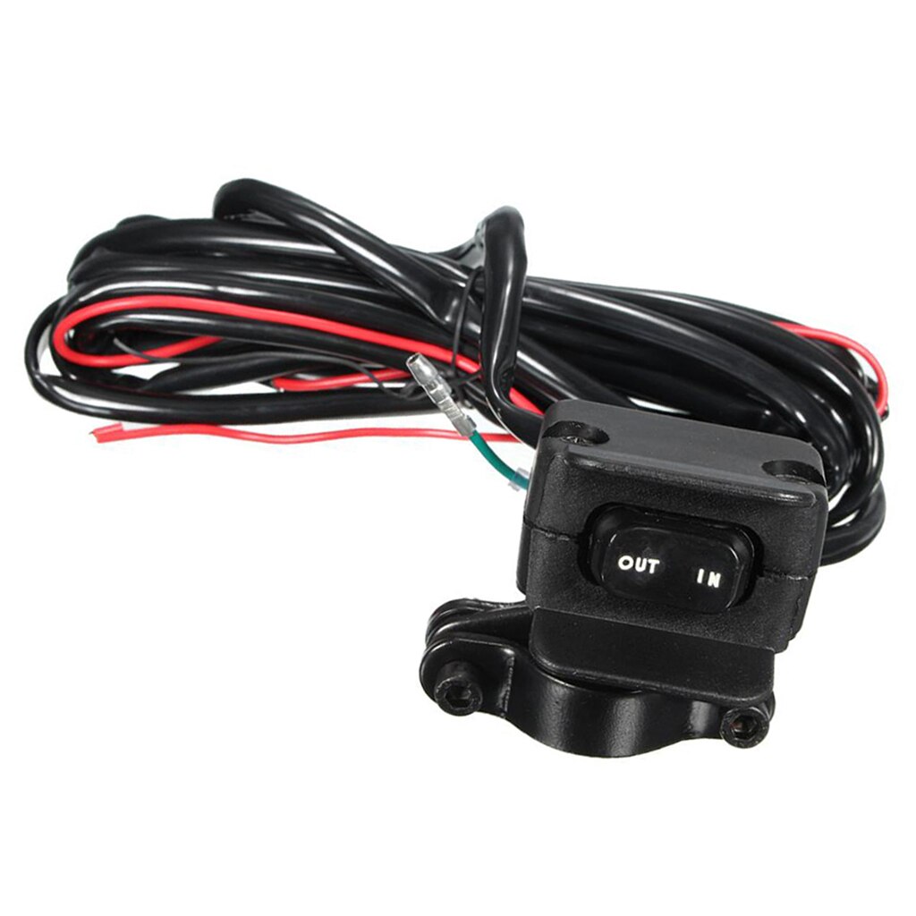 12V ATV/UTV Winch Rocker Switch Handlebar Control Line Accessories Suitable for Motorclcles