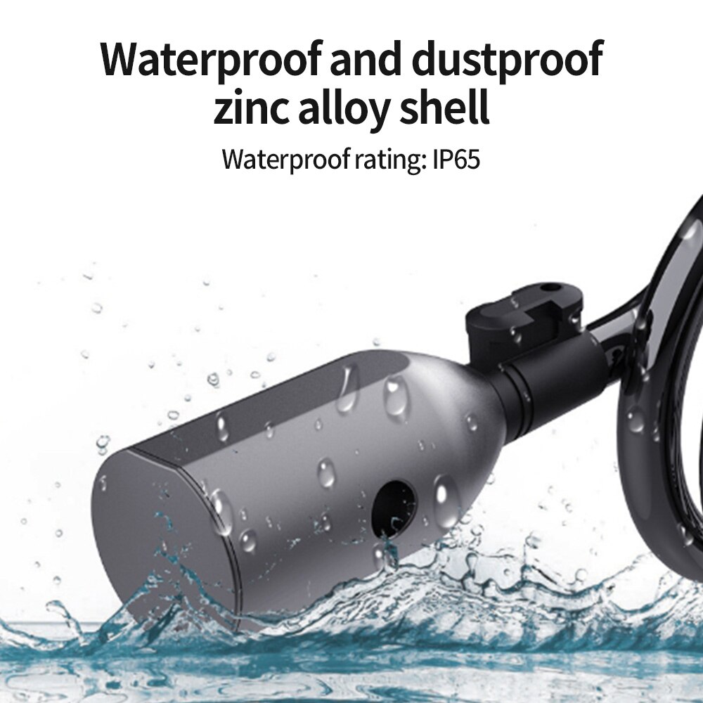 Fingerprint Bicycle Lock Stainless Bicycle Lock Steel Anti Theft Smart Lock USB Waterproof Door Bike Accessories Padlock