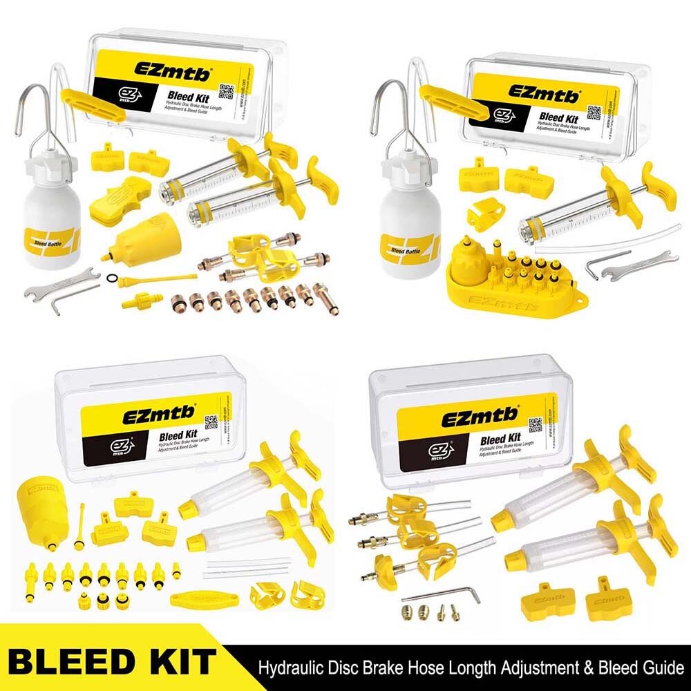 Bicycle Bleed Kit Hydraulic Disc Brake Hose Longth Adjustment Bleed Guide MTB Road Bike Oil Change Tool for shimano sram system