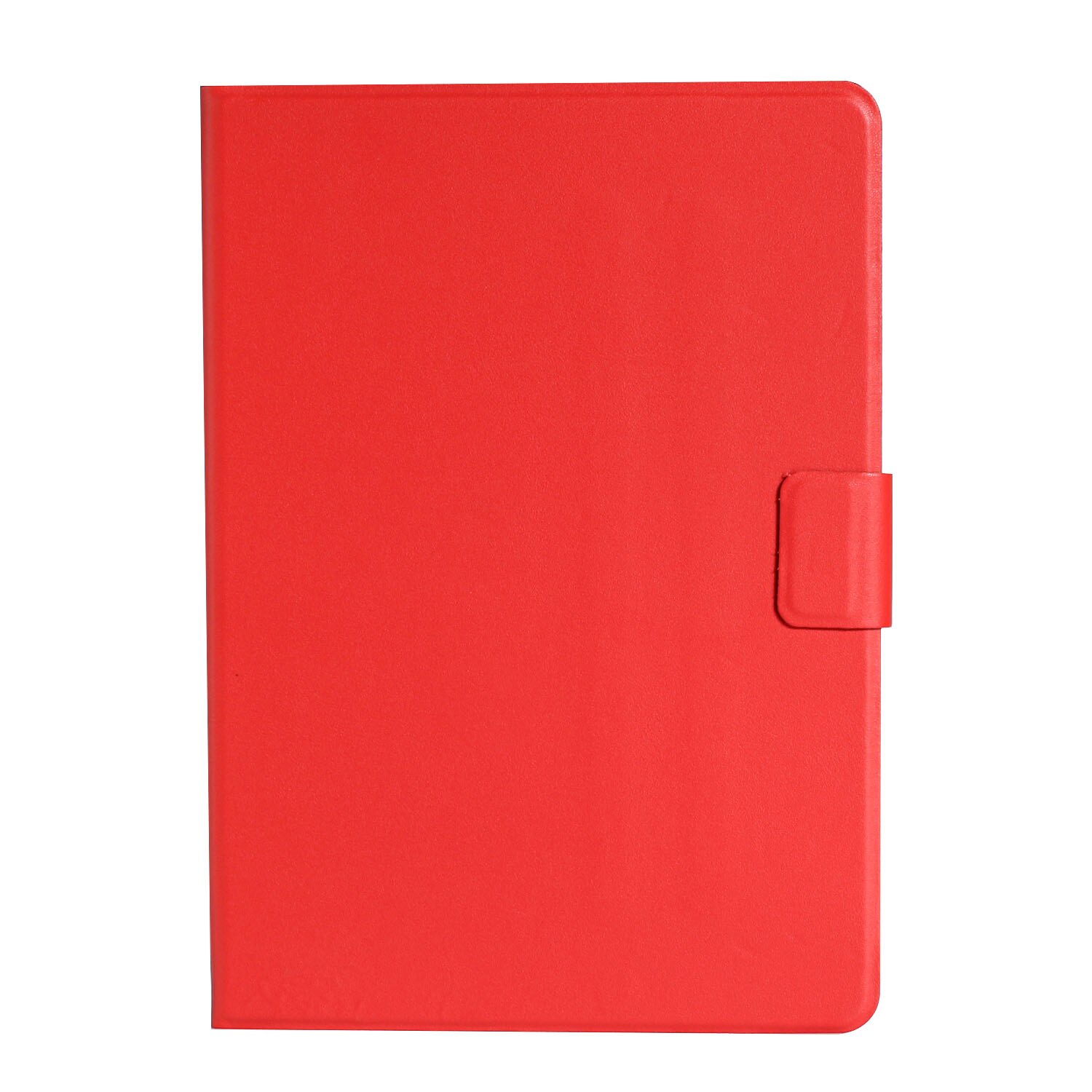 Solid fodral för samsung galaxy tab a  a6 10.1 tum ) sm -t580 sm-t 580 t585 täckplatta tablet ställ caqa med kortplatser för plånbok + penna: Röd