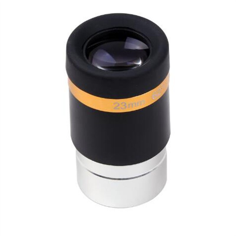 62 graus 1.25 polegadas conexão linha grande angular ocular alto 4mm 10mm 23mm acessórios do telescópio