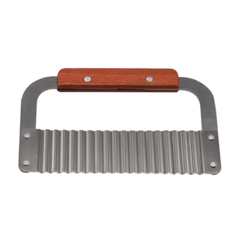 Crinkle Wavy Cutters Potato Chip Cutters Dough Vegetable Fruit Crinkle Wavy Slicer Easy Cutting Tool Safe And Convenient