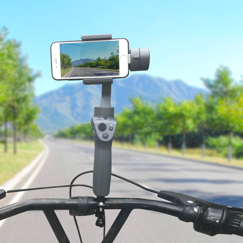 Fahrrad Halterung Fahrrad Halterung Clip für DJI OSMO Handy, Mobiltelefon 2 3 ZHIYUN Glatte 4 Feiyu Handheld Gimbal Stabilisator Zubehör Bausätze