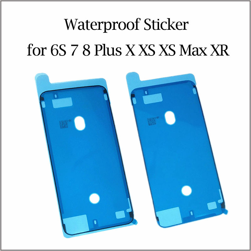 Til iphone x xs max xr vandtæt klistermærke til iphone 6s 6s plus 7 7 plus 8 8 plus lcd skærmtape 3m klæbende lim reparationsdele