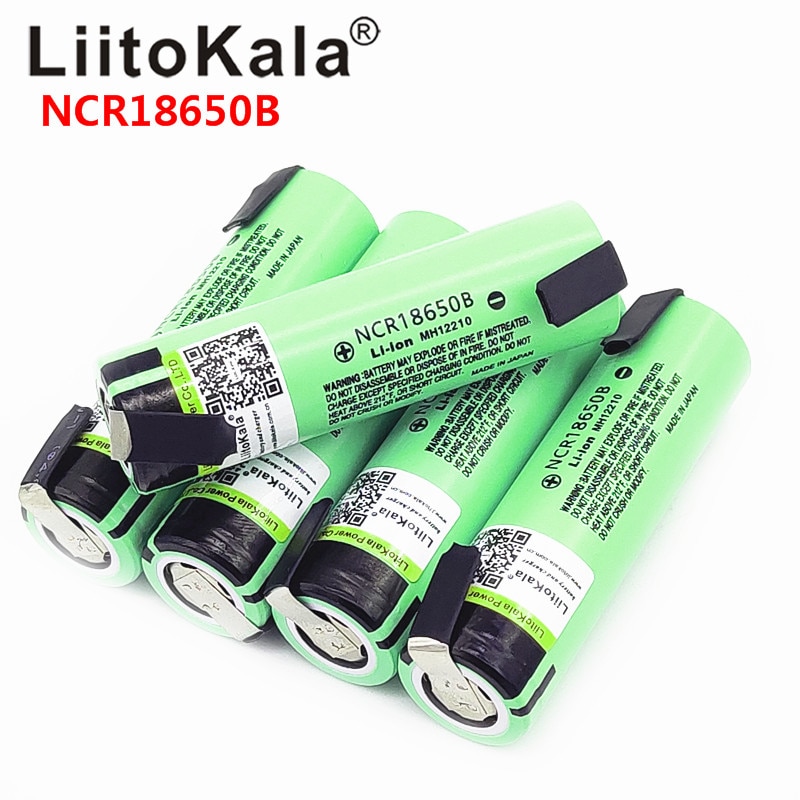 Liitokala Originele NCR18650B 3.7V 18650 3400 Mah 18650 Oplaadbare Lithium Batterij + Diy Nikkel Stuk