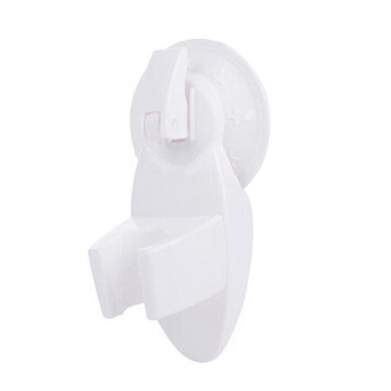 Douchekop Beugel Douche Sprinkler Houder Verstelbare Sterke Sucker Douchekop Beugel Stand voor Douche Montage Nozzles: WHITE