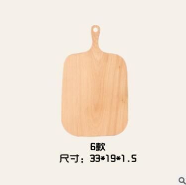 1Pcs Eco Friendly Beech Wooden Chopping Blocks Kitchen Wood Food Plate Whole Wood Tray Cutting Board No Pain: 6 paragraphs