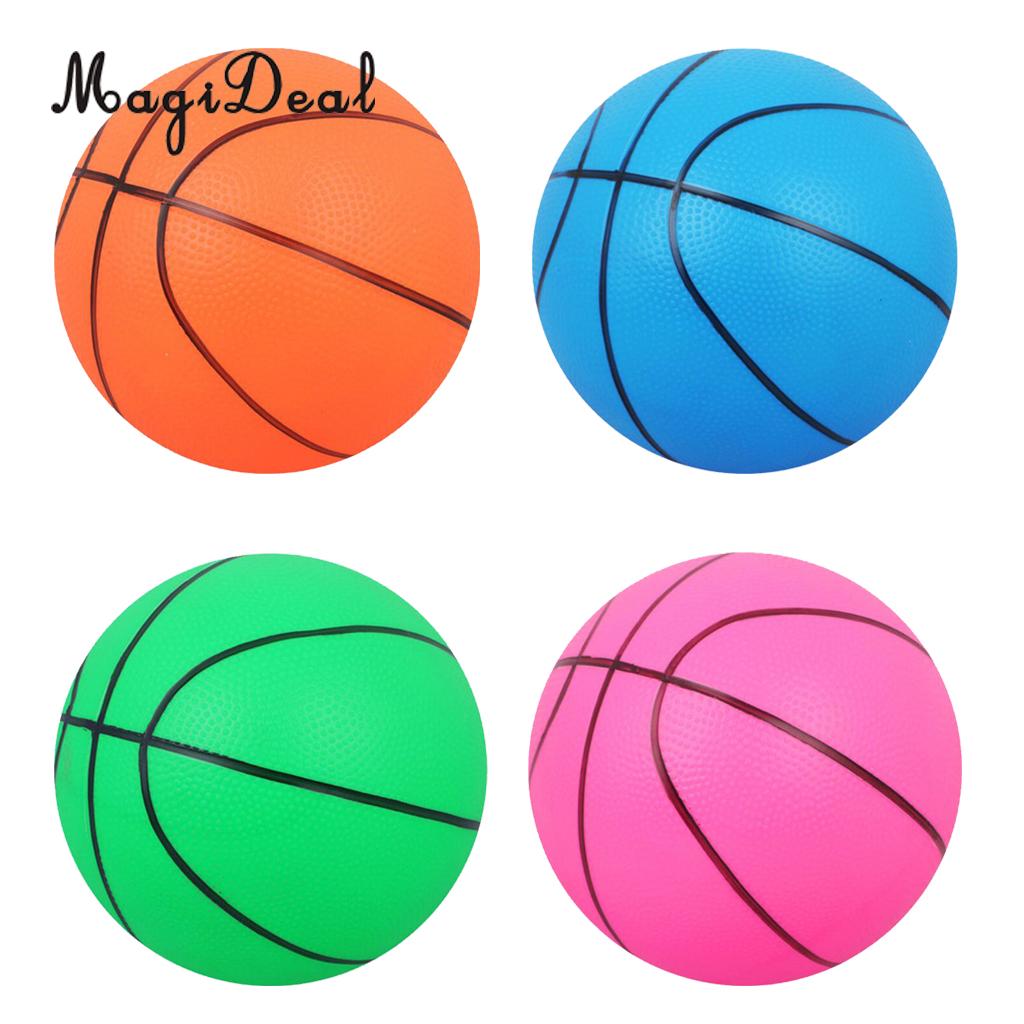 Mini Bouncy Basketbal Indoor/Outdoor Sport Bal Kids Kinderen Leuk Speelgoed Cadeau Voor Zomer Strand Park Tuin school Aanbod