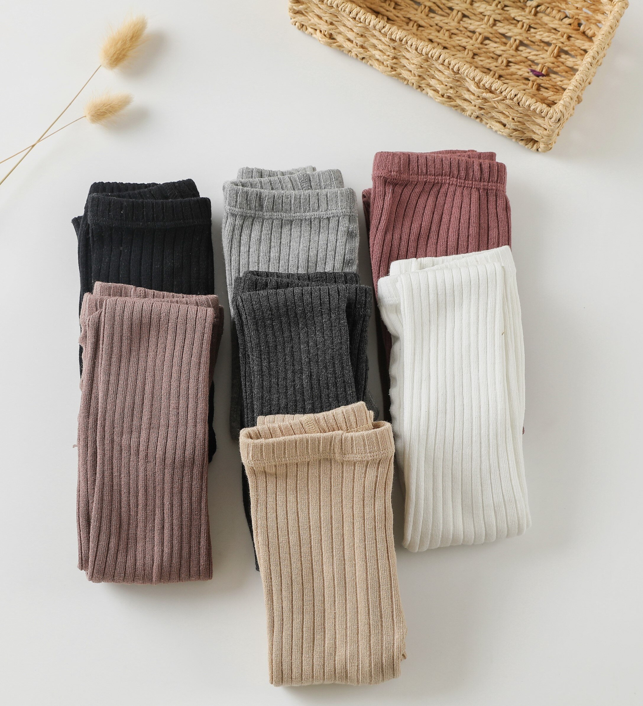 0M-13T Children's Socks Double Needle Baby Pantyhose Children's Socks Girls Leggings Children's Pantyhose