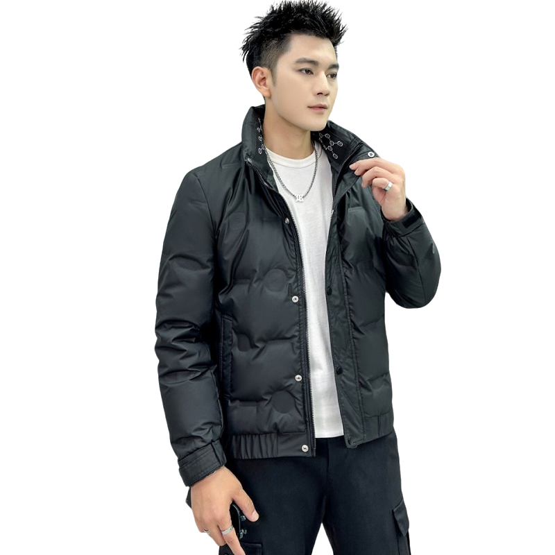 2024 weiße Ente Unten Jacke Männer Wasserdicht lässig Tragbare draussen Leichte Gepolsterte Männliche Mäntel Jacke Herbst Winter