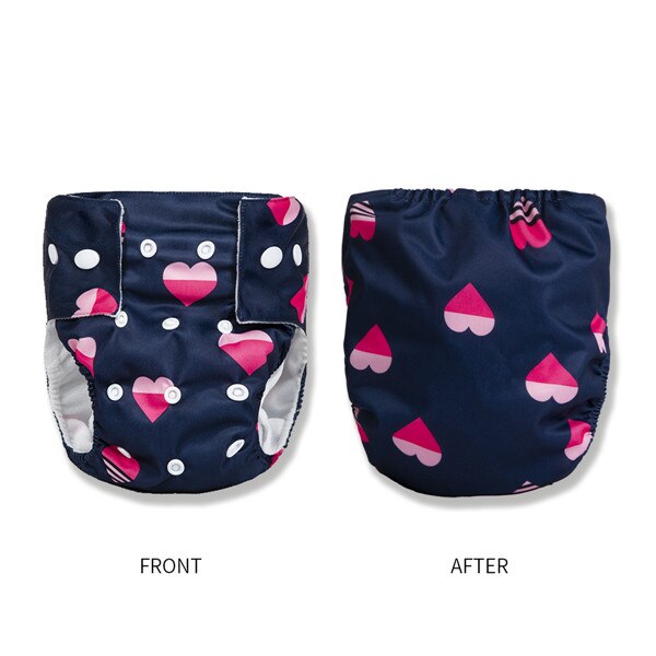 Wasbare Baby Doek Luiers Herbruikbare Luiers Ajustable Luier Broek Waterdicht Luiers Pocket Doek Nappy Cover: Love