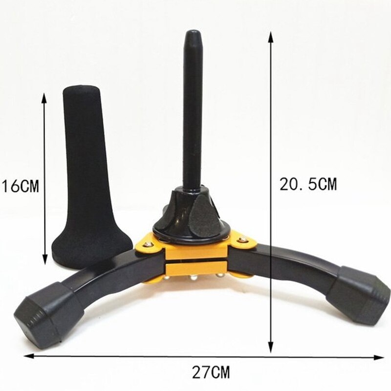 Klapp Tragbare Saxophon Halterung Halfter Stehen Trompete Instrument für Sopran Klarinette Flöte Wind Instrument Halfter