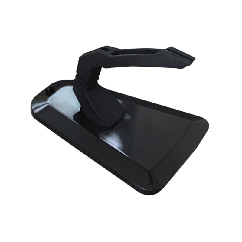 Mus bungee wire holder gaming mus ledning clip management fixer holder: Sort
