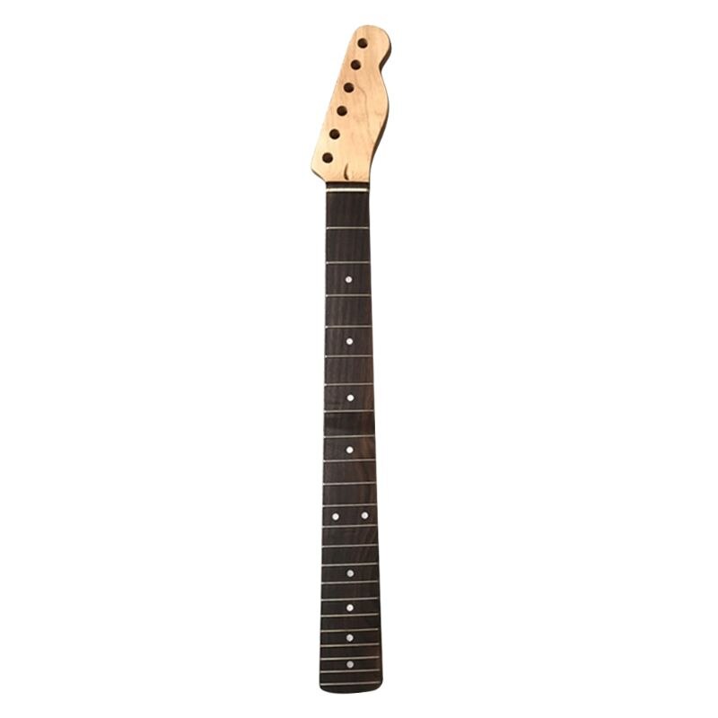 TL manche de manche de guitare électrique 22 frettes en bois d&#39;érable et de rose pour Kit Luthier, directe
