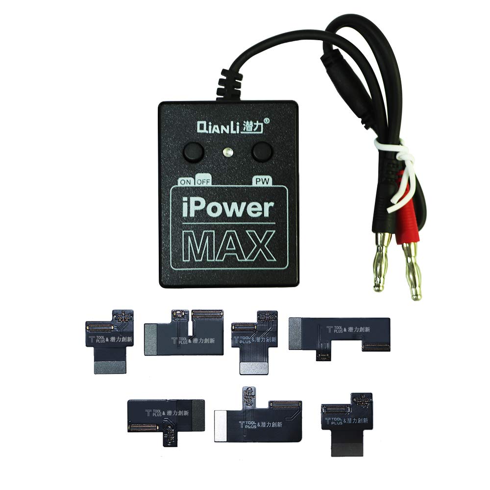 QIANLI zasilacz iPowerMAX przewód testowy dla iPhone XS MAX X 8G 8P X 7G 7P 6S 6SP 6G 6P DC regulacja mocy przewody robić testowania linii iPower: iPowerMAX