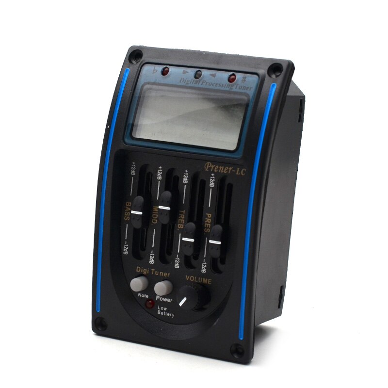 Lc -5 5 bånds akustisk gitar eq/lc -4/ lc -5 rød farge/lc -5 batteriboks til akustisk gitar: Lc -4