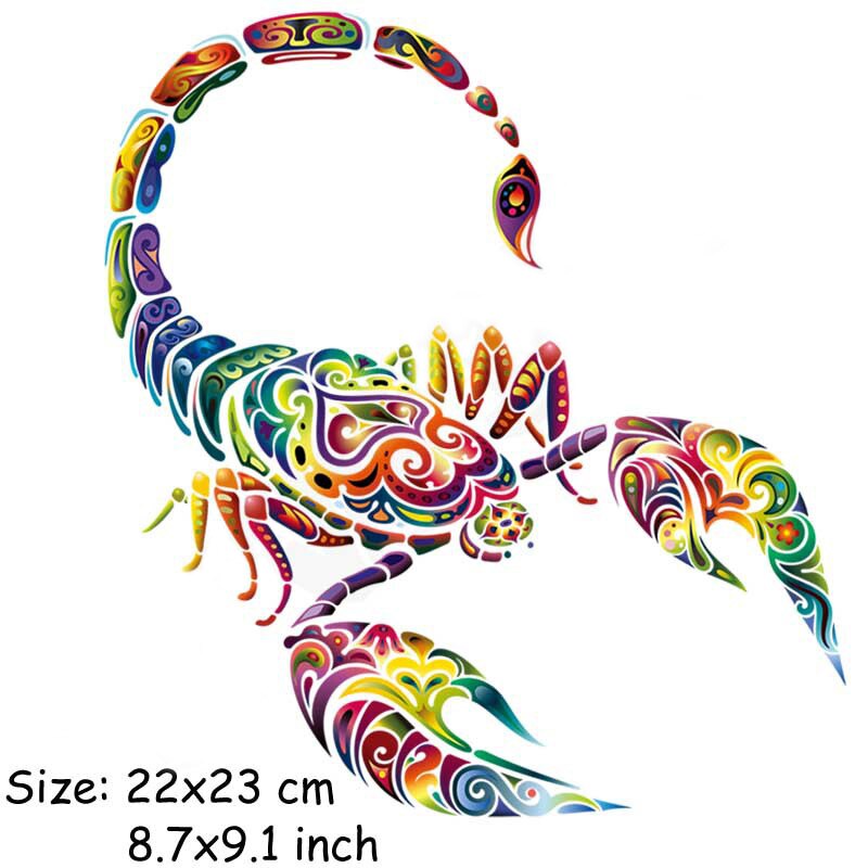 Geometrische bloemen kat vlinder warmteoverdracht strijkapplicaties voor jeans t-shirt kleding doe-het-zelf knutsel stickertoepassingen 47151: 2bt-47151