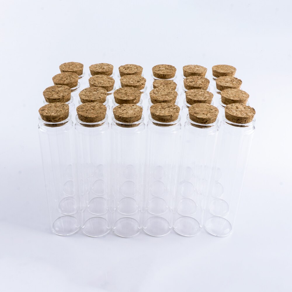 37*150mm pequeña de 125ml vidrio frasco vacío con corcho tapón pequeños frascos de vidrio boda decorativa deseo frascos de vidrio botella de almacenamiento botella de 12 Uds