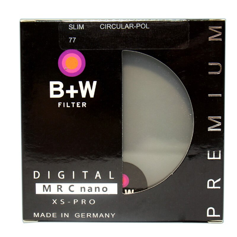 B+W CPL 67mm 72mm 77mm 82mm XS-PRO MRC Nano Haze Filter Polarizer / Polarizing CIR-PL Multicoat Protective For Camera Lens