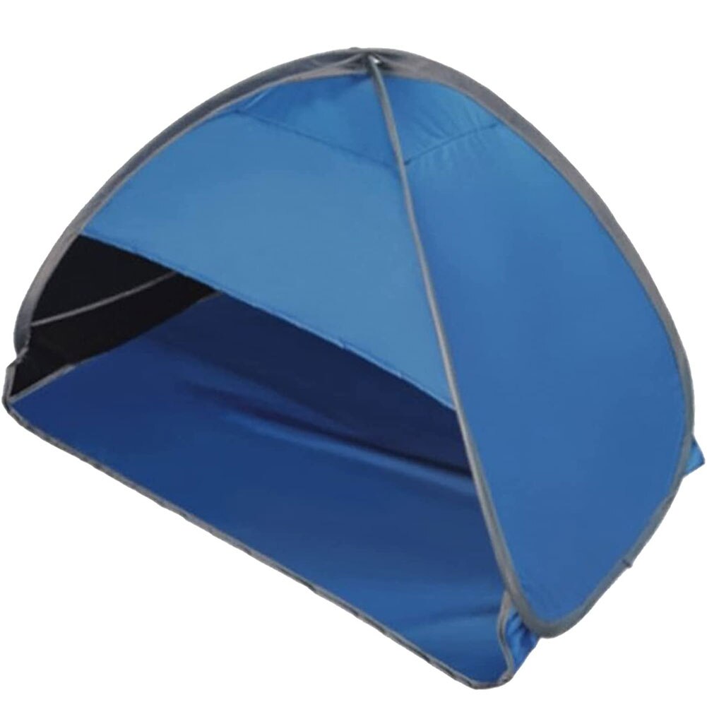 Tragbares outdoor-camping-strandzelt mit sonnenschirm, kleine markise, mini-kopfzelt, leicht, faltbar, uv-schutz, sonnenschutz