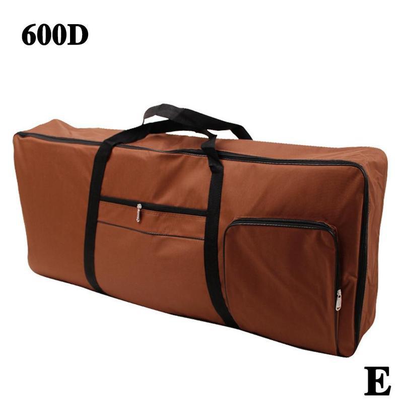 61 Key Toetsenbord Gig Bag Case Elektronische Orgel Piano Handtassen Katoen 10Mm Waterdicht Doek Rugzakken 600D/420D Gewatteerde oxford U4M1: E