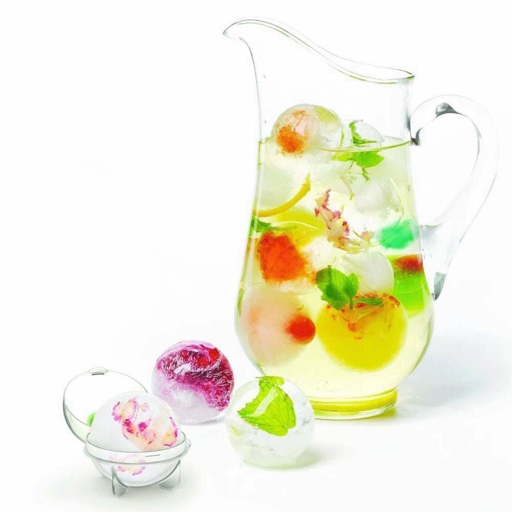 8 huller stor kugle silikone isterning whisky cocktail drinks kugle isform bakke