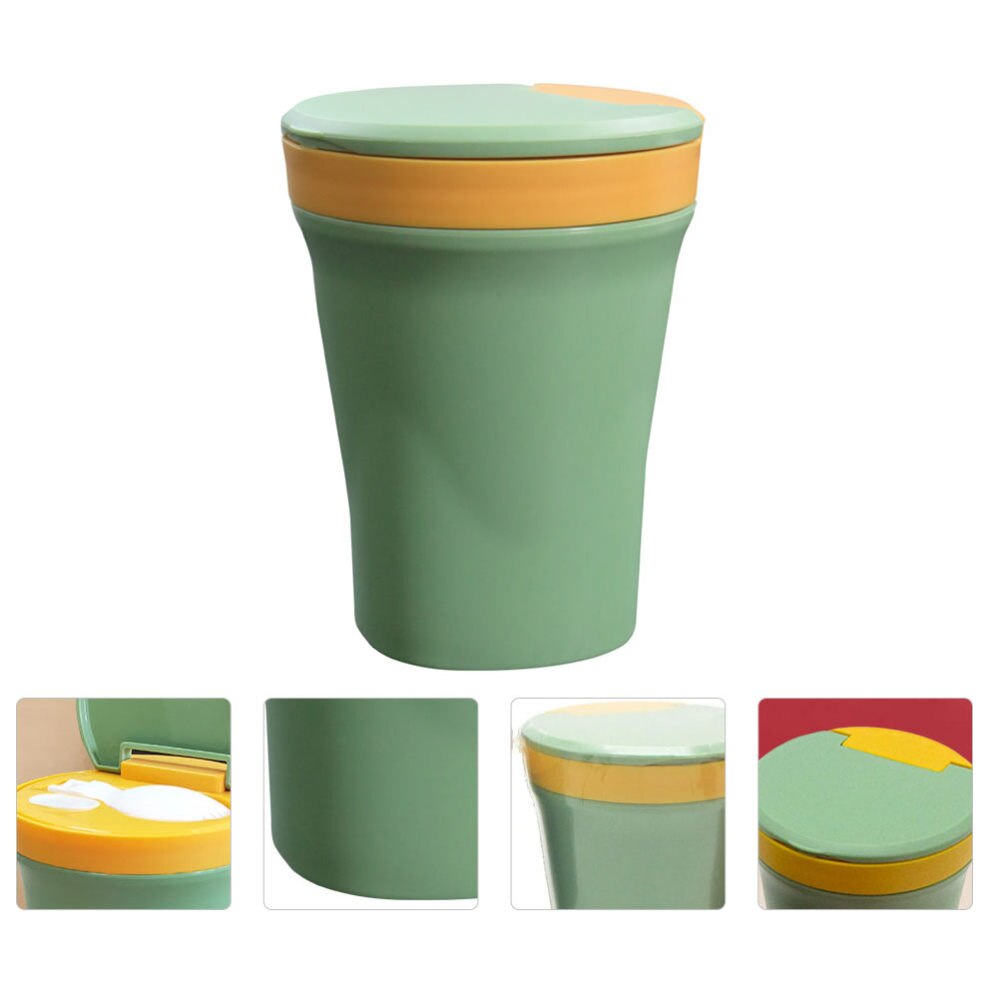 450Ml Microwaveable Soep Cup Soep Container Met Deksel Lepel Voor Vrienden Familie