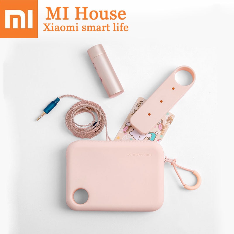 Xiaomi Mijia Siliconen Draagbare Opbergtas Kabel Lijn Card Oortelefoon Opbergtas Zacht Licht Gewicht Mode Opbergtas