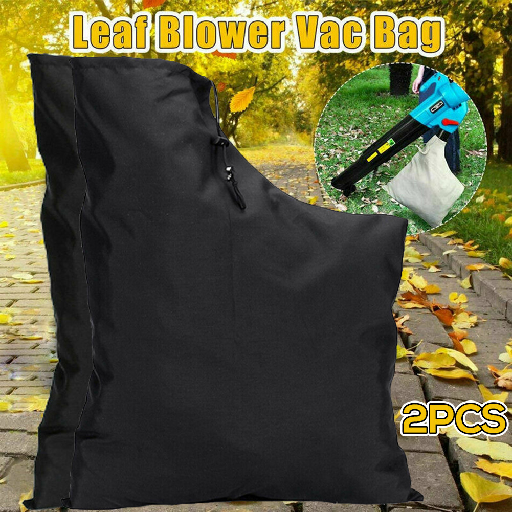 Sac De Rangement Pour Souffleur De Feuilles - Tissu Oxford, Fond Zippé, Universel (Noir)