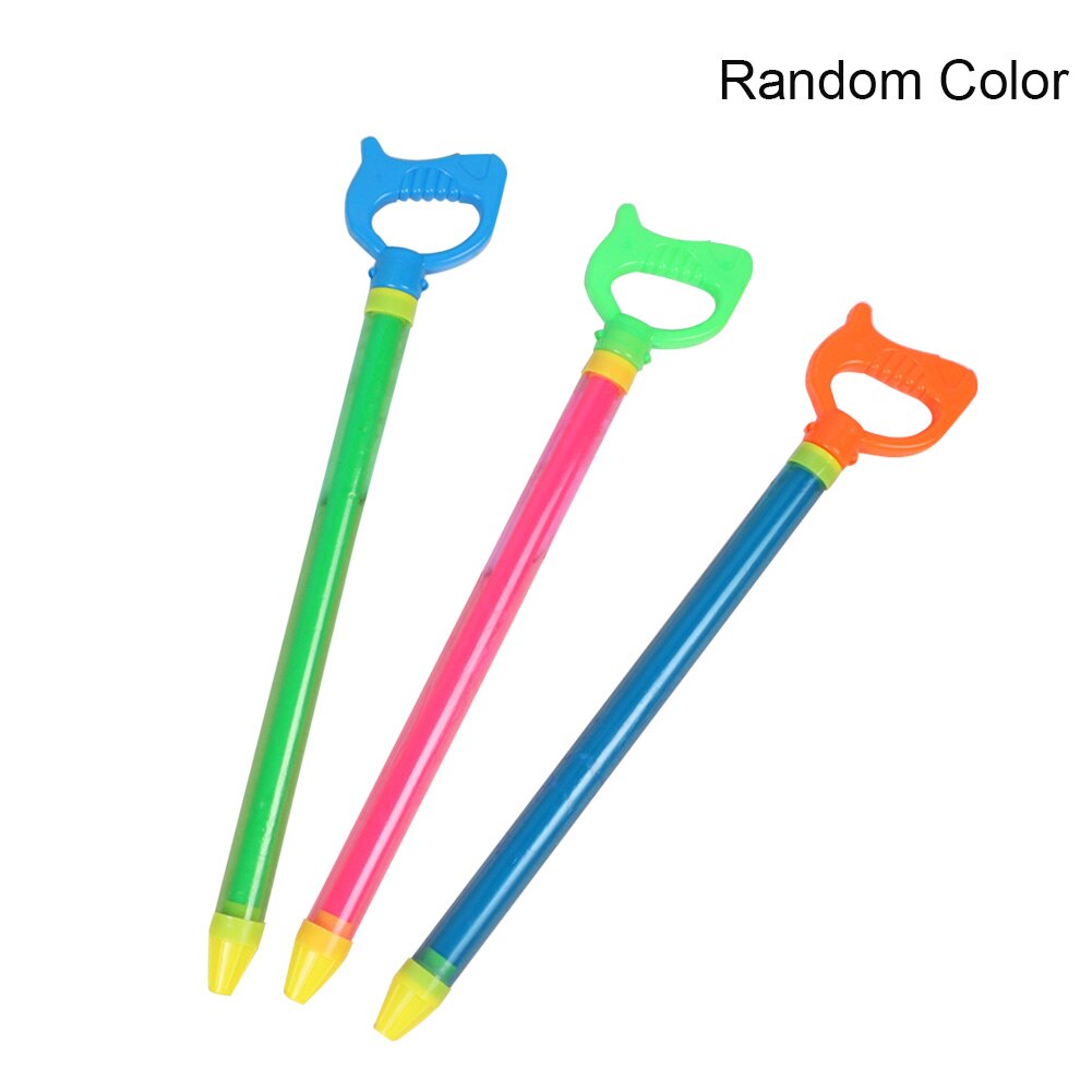 3 stuks/set kinderen speelgoed duurzaam zwembad zomer interactief waterpistool enkele pijp trek type spuit waterpistool willekeurige kleur