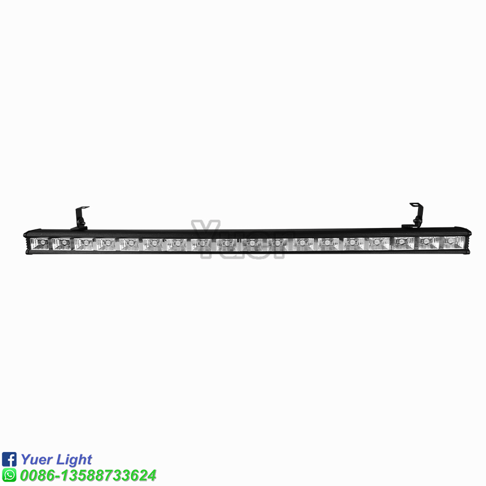 18x2w led tira longa preto luz uv preto 30w 38 barra brilho no escuro fontes de festa para o natal blacklight festa aniversário st