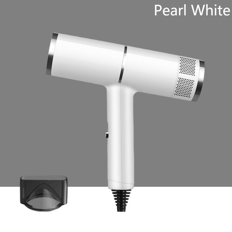 Negative Ionic Hair Dryer High-speed Electricturbine Drier Constant Temperature Quick Drying Hair: DARK GRAY / UK