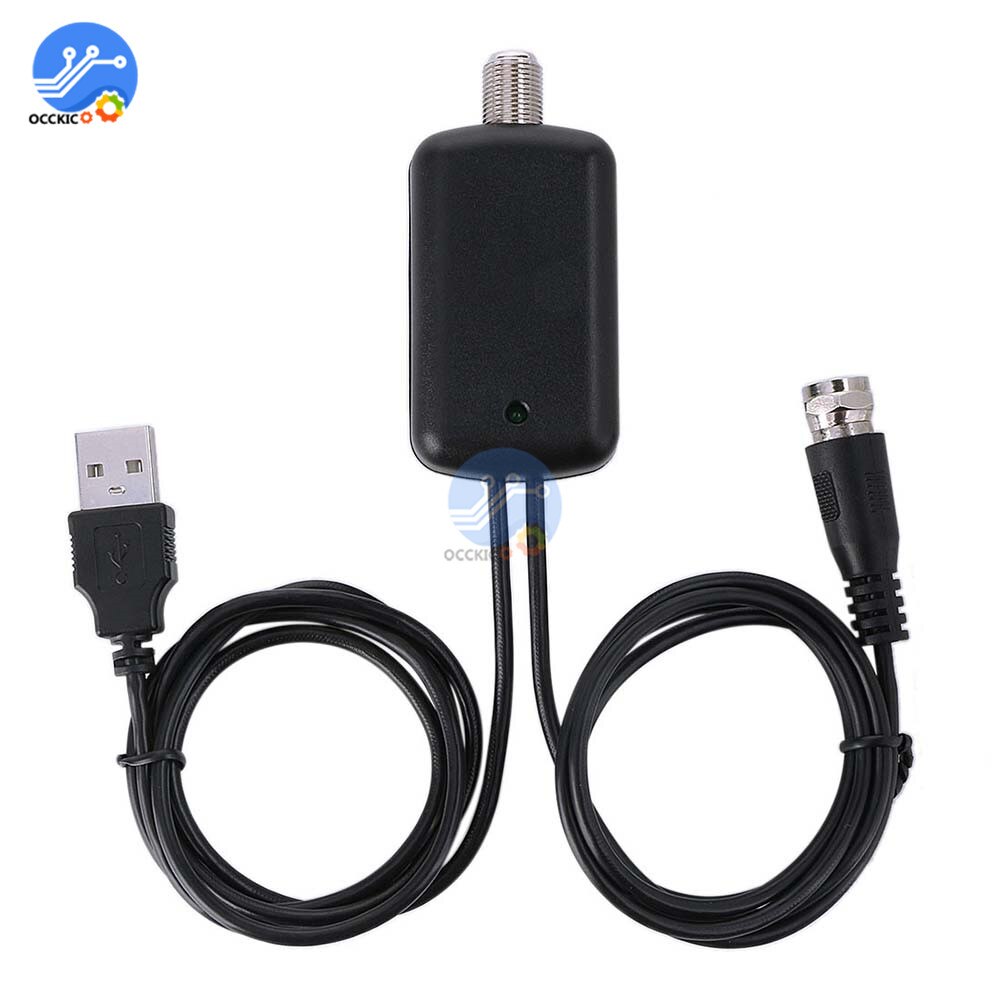 TV Signal Amplifier Booster Convenience Digital HDTV Antenna 25DB 45-862 MHz Easy Install for Cable TV Fox Antenna