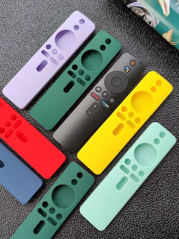 Fundas de Control remoto para Xiaomi Mi Box S Mibox 4, funda de silicona a prueba de golpes y polvo, Edición Internacional
