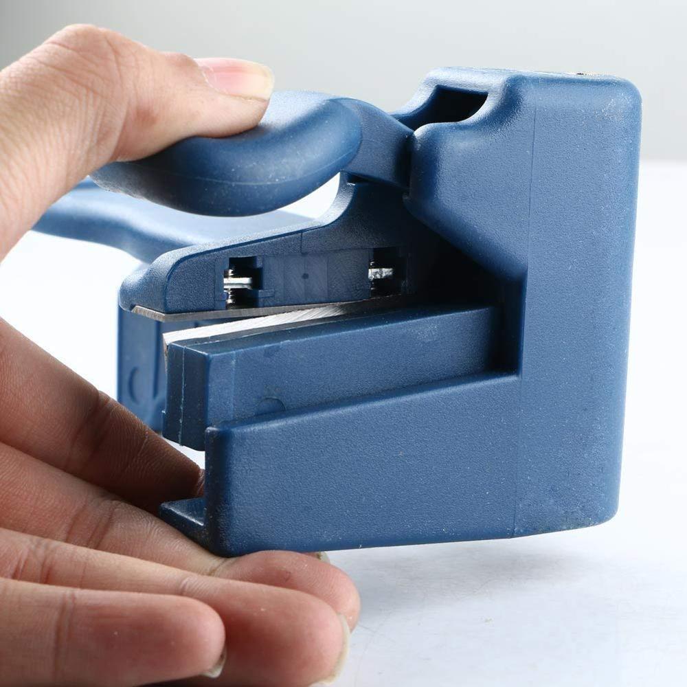 Pvc Rechte Lijn Trimmer Aligner Handvat Rand Trimmer Houtbewerking Gereedschap Rand End Cutter Set Met Carbon Stalen Messen