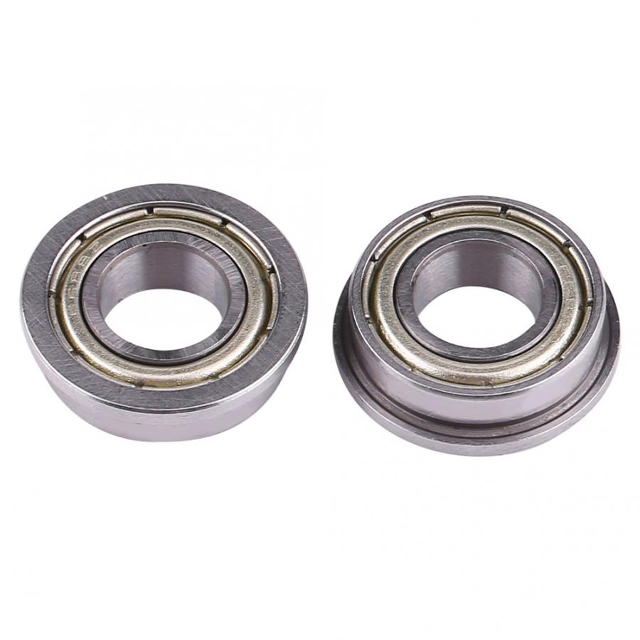 Flens 10 PCs F688zz Mini Metalen Dubbele Afgeschermde Flens Kogellagers (8mm x 16mm x 5mm) gietijzeren Flens