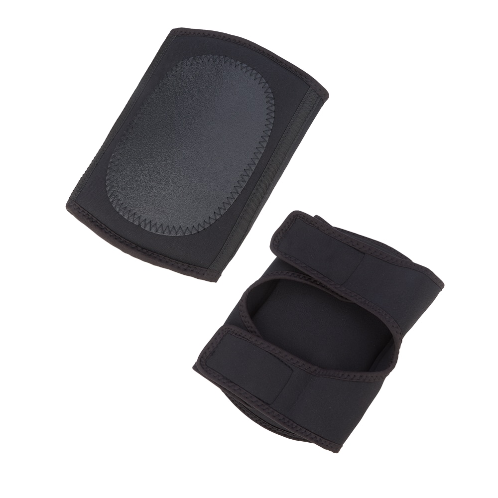 Knee Pads with Heavy Duty Foam Padding and No-Slip Leather Stabilizers for Work,Gardening