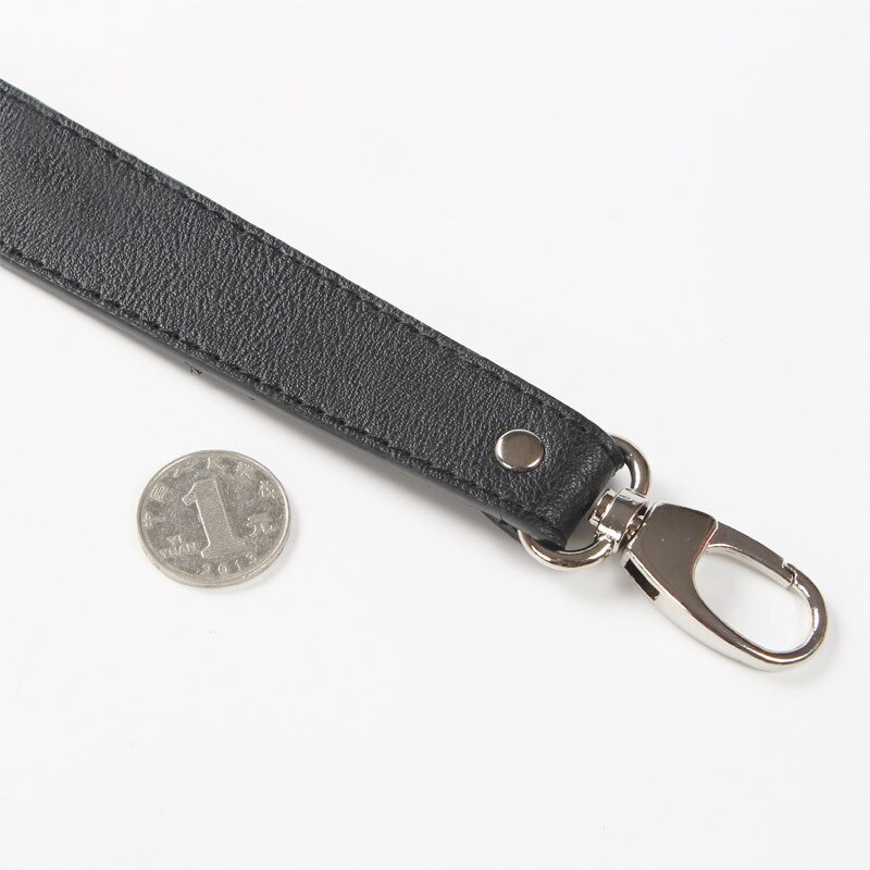 Dames pu leren schouderband zwarte handtas tas riem diy tassen handvat vervangende tas korte banden handtassen accessoires