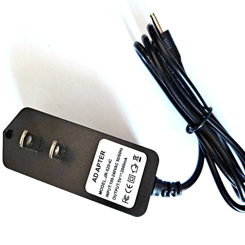 Adaptador de conmutación de AC-DC, cargador de pared para dispositivos Joytab GD GEMINI de 9,7 &quot;, GEM 103138K, 5V, 2A