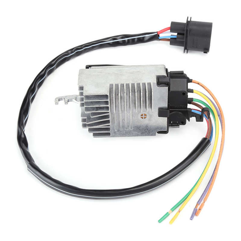 car fan Cooling Fan Control Unit Module 4F0959501G Replacement Fit for A6 2006‑ ventilador
