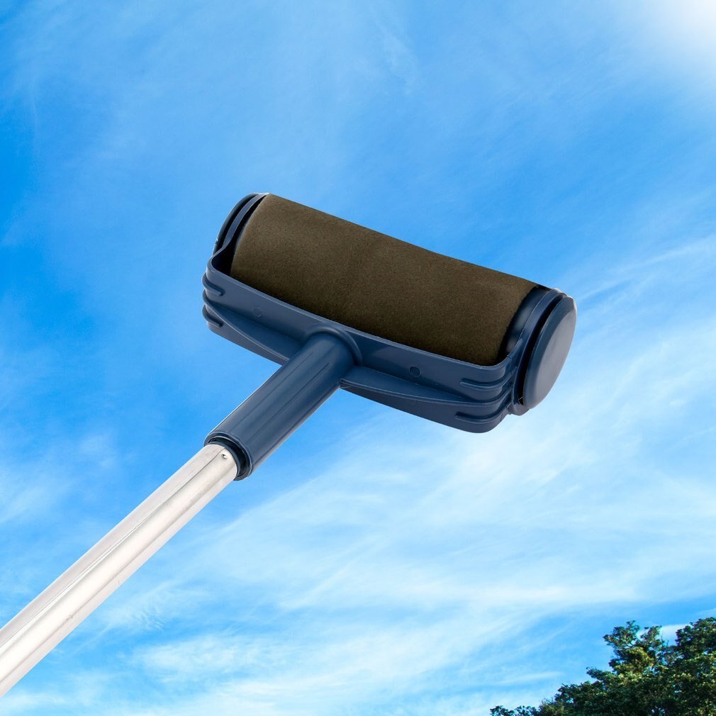 Paint Runner Roller Pro Rollers Wall Painting Kit Wall Brush Handle Tool Edger Room Garden Painting + Extension Pole Tube DIY