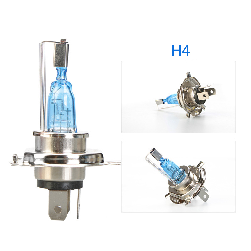 Lámpara halógena para el coche, bombilla de faro H4, H7, H11, H1, 9005, 9006, HB3, HB4, superbrillante, 55W, 5500K, blanco, original, 2 uds, lo más