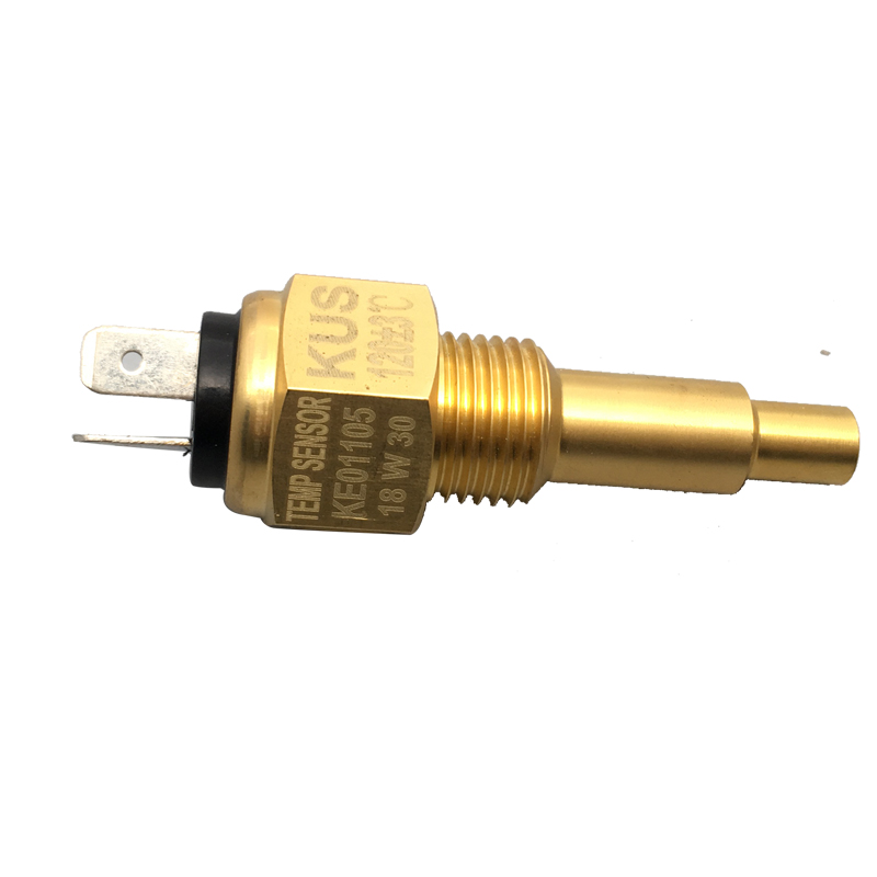 Medidor de temperatura de aceite Digital LCD Universal, 52mm, 50-150 ℃, para barco, camión, 12V, 24V, con retroiluminación roja: M16x1.5