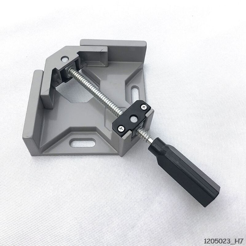 Single Handle 90 Degrees Right Angle Clamp Two Axis Alluminum Carpentry Woodworking Tools Welding Clamp