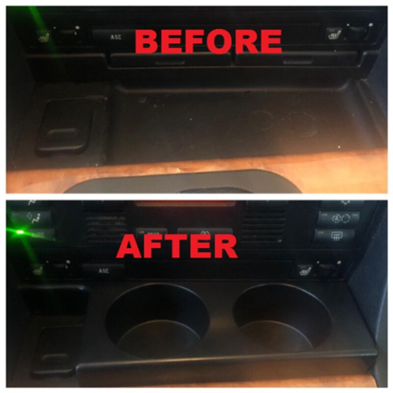 Bekerhouder voor de middenconsole voor bmw  e39 5 -serie 528i 525i 530i 540i m5 1997-2003