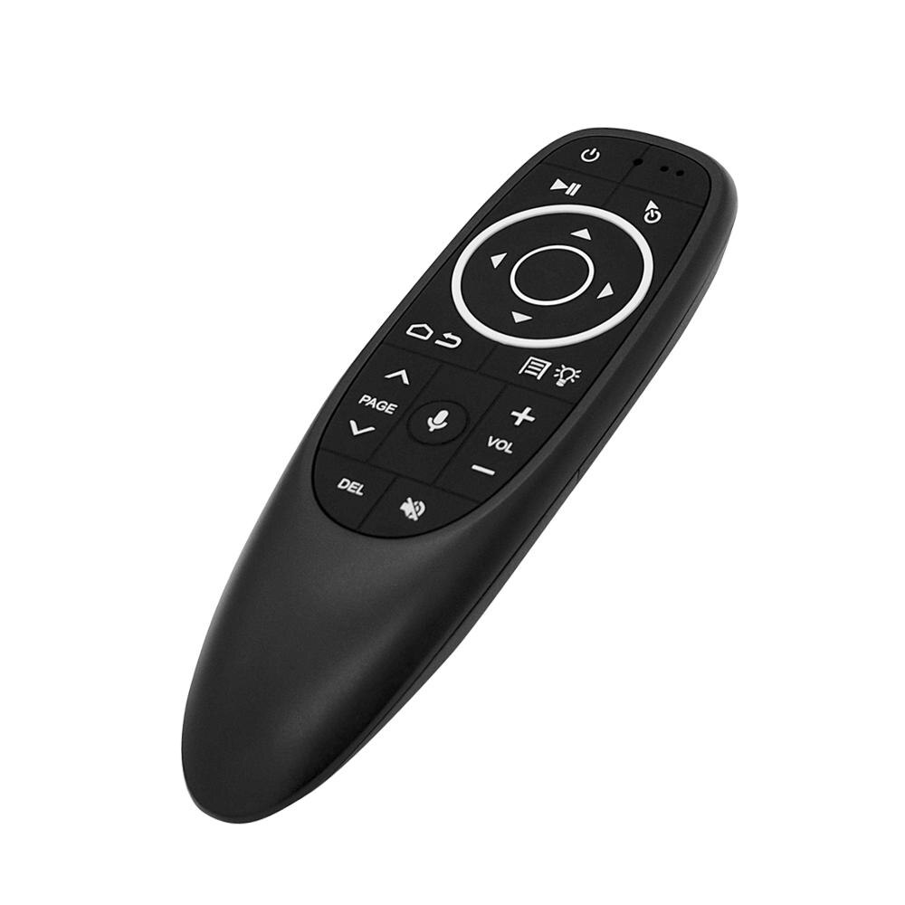 Mando a distancia G10s pro para caja Android tv, dispositivo inalámbrico y micrófono con giroscopio, con retroiluminación, Control por voz, 2,4G, IR, aprendizaje