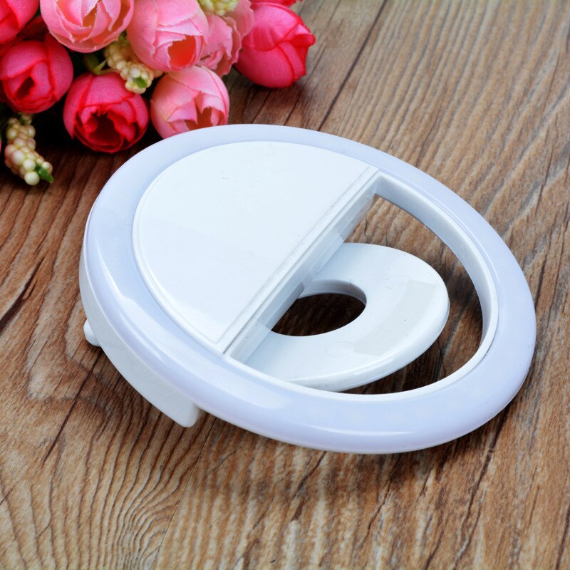 USB charge LED selfie ring light for iphone phone