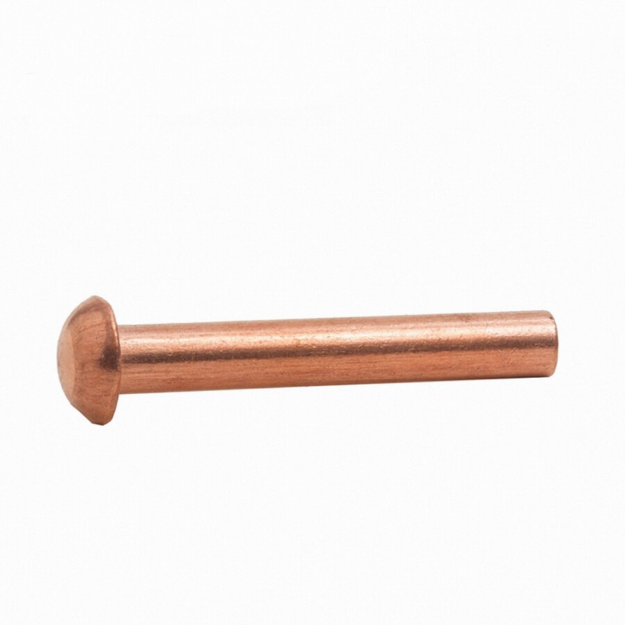 M2 gb867 pan knop ronde kop koperen massieve klinknagels set massieve lengte 3 4 5 6 8 10 12mm