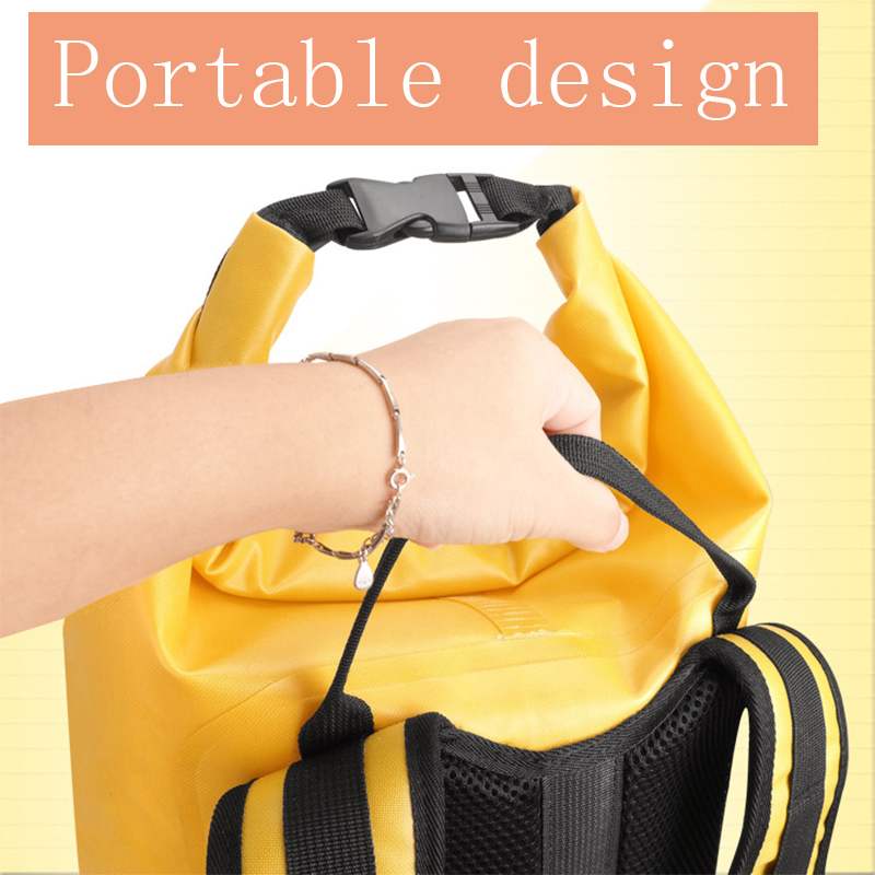 Goexplore Waterproof Bag 30L Outdoor Portable Shoulder Rafting River Trekking Diving Dry Bag PVC Folding Swimming backpack