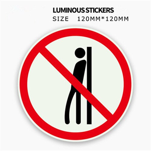 Glow in Dark Luminous Stickers Exit Direction Safety Warning Reflective Tapes for Shopping Mall Supermarket Elevator Cinema KTV: NoLeaning